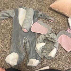Infant 3-9 months elephant costume **worn once**
